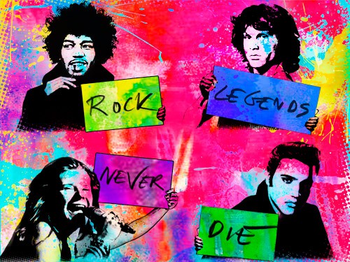 rock legends-pink